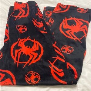 Spider-man Themed Black and Red Men's pj Pants